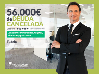 Repara tu Deuda Abogados cancela 56.000€ en Tudela (Navarra) con la Ley de la Segunda Oportunidad