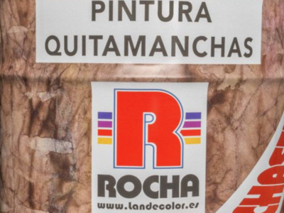 Landecolor Pinturas Rocha destaca la eficacia de su pintura Rochastain Quitamanchas