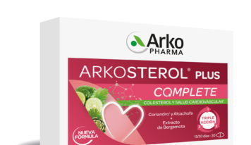 Arkopharma presenta Arkosterol Plus Complete para celebrar el Día Mundial del Corazón con una mejor salud cardiovascular