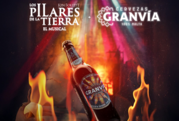 Cervezas Gran Vía se une a ‘Pilares de la tierra, el musical’ con una edición especial de su botella